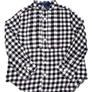Polo by Ralph Lauren Black and White Checkered Shirt